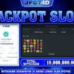 JPOT4D JACKPOT SLOT GATES OF OLYMPUS 1000 Rp18.000.000,- LUNAS